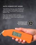 SuperFast Instant Read Meat Thermometer - Orange