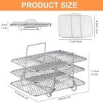 Ninja Dual Air Fryer Stainless Steel Cooking Rack