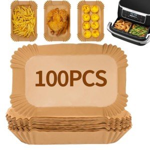 Ciusdkler 100 Pcs Non-Stick Air Fryer Liners