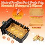 Ciusdkler 100 Pcs Non-Stick Air Fryer Liners