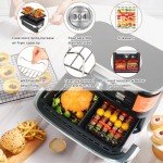 Ninja Foodi Air Fryer Rack with Kebab Skewers
