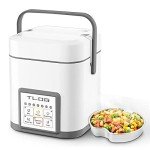 Compact Ceramic Rice Cooker for Healthy Meals