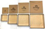 Zenlogy Parchment Paper for Square Pans – 200 Sheets