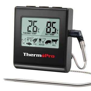ThermoPro TP16 Digital Meat Thermometer with Timer