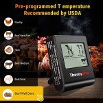 ThermoPro TP16 Digital Meat Thermometer with Timer