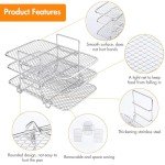 Ninja Dual Air Fryer Stainless Steel Cooking Racks