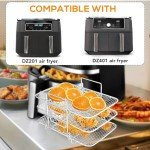 Ninja Dual Air Fryer Stainless Steel Cooking Racks