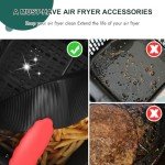 Silicone Liner for Dual Basket Air Fryers