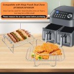 AKOFIC Air Fryer Rack Set with Skewers