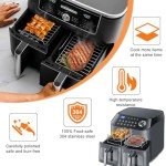 AKOFIC Air Fryer Rack Set with Skewers