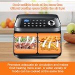 AKOFIC Air Fryer Rack Set with Skewers