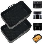 Silicone Air Fryer Liners for 9.5L Models – 2PCS