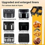 Silicone Air Fryer Liners for 9.5L Models – 2PCS