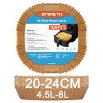 100PCS Square Air Fryer Parchment Paper Liners