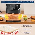 100PCS Square Air Fryer Parchment Paper Liners