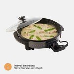 VonShef 1.5L Electric Air Fryer with Lid
