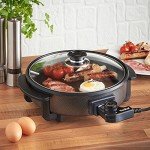 VonShef 1.5L Electric Air Fryer with Lid