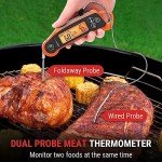 ThermoPro TP710 Waterproof Dual Probe Meat Thermometer