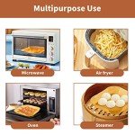 Non-Stick Air Fryer Paper Liners - 120 Pcs