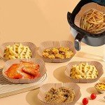 Non-Stick Air Fryer Paper Liners - 120 Pcs