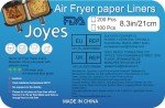 Joyes 200Pcs Air Fryer Liners for Ninja Dual
