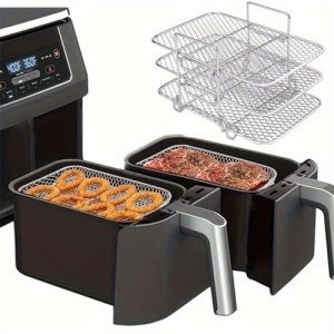 Ninja Air Fryer Racks - Three Layer Stainless Steel