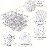 Ninja Air Fryer Racks - Three Layer Stainless Steel