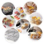 Ninja Air Fryer Racks - Three Layer Stainless Steel
