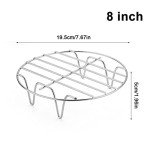 Air Fryer Rack Set - 6/7/8 Inch Accessory