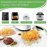 BYKITCHEN 2-Tier Air Fryer Rack Set