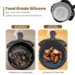 Silicone Air Fryer Liners - 2 Pack Round