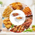 Stainless Steel Air Fryer Rack with Cooking Brush