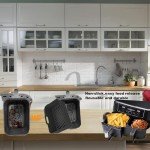 Silicone Air Fryer Liners for Dual Zones - 2 Pack
