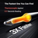 Turbo Instant Read Digital Meat Thermometer