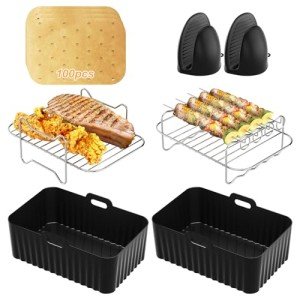 Silicone Air Fryer Liner for Ninja AF300UK