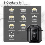 Midea 6L 9-in-1 Pressure Cooker with 13 Presets