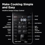 Midea 6L 9-in-1 Pressure Cooker with 13 Presets