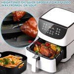 Silicone Air Fryer Liners - 2 PCS Set