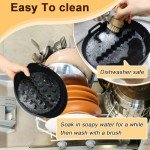 Silicone Liner with Divider for Air Fryers