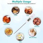 Digital Instant Read Meat Thermometer with LCD Display