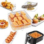 Stackable Stainless Steel Air Fryer Racks