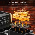 Ultenic K20 Air Fryer Dual Zone 7.6L Smart Cooking