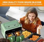 IRENOS® 8QT Silicone Air Fryer Liners (2-Pack)