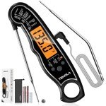 Instant Read Meat Thermometer with Dual Probes
