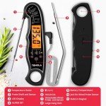 Instant Read Meat Thermometer with Dual Probes