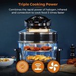 Tower T14048 17L Halogen Low Fat Air Fryer