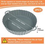 Silicone Air Fryer Liners for Ninja Multi-Cookers