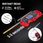 HomeLyfe Instant Read Digital Meat Thermometer
