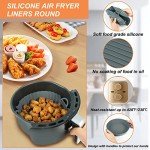 Silicone Air Fryer Liners for Ninja Multi-Cookers