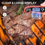 HomeLyfe Instant Read Digital Meat Thermometer